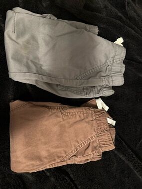 Target Kids Pull-On Pants in Gray and Brown